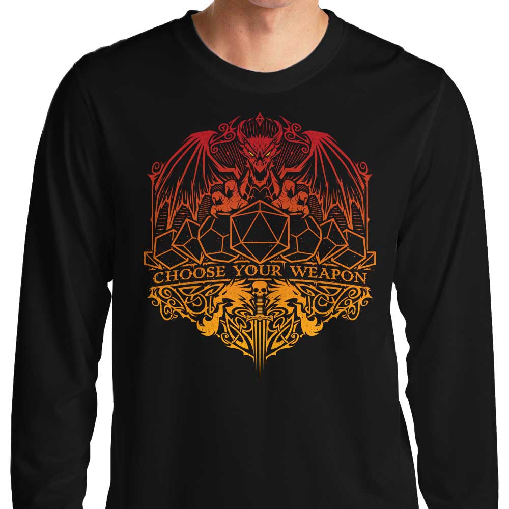 Choose Your Weapon - Adult & Kids T-Shirts, Sweatshirts & Hoodies apparel design preview 1