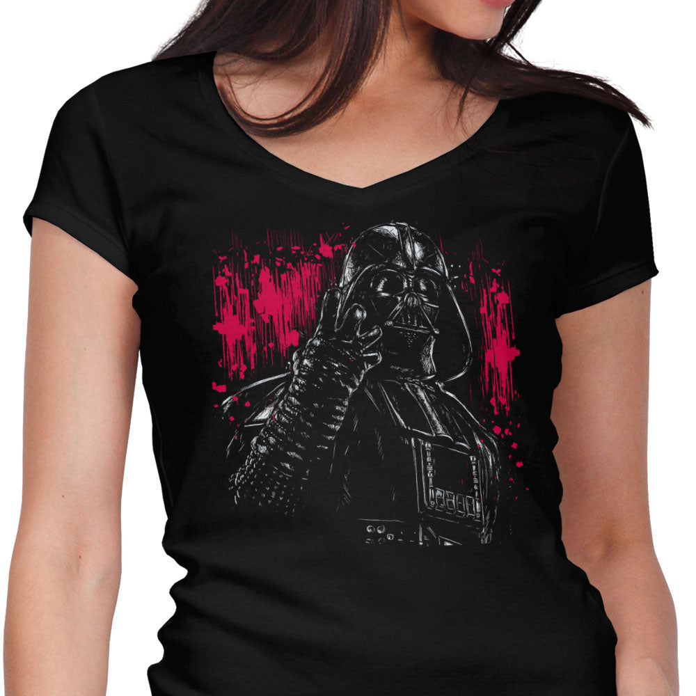 Chosen Ink Women's V-Neck - Adult & Kids T-Shirts, Sweatshirts & Hoodies apparel design preview 1