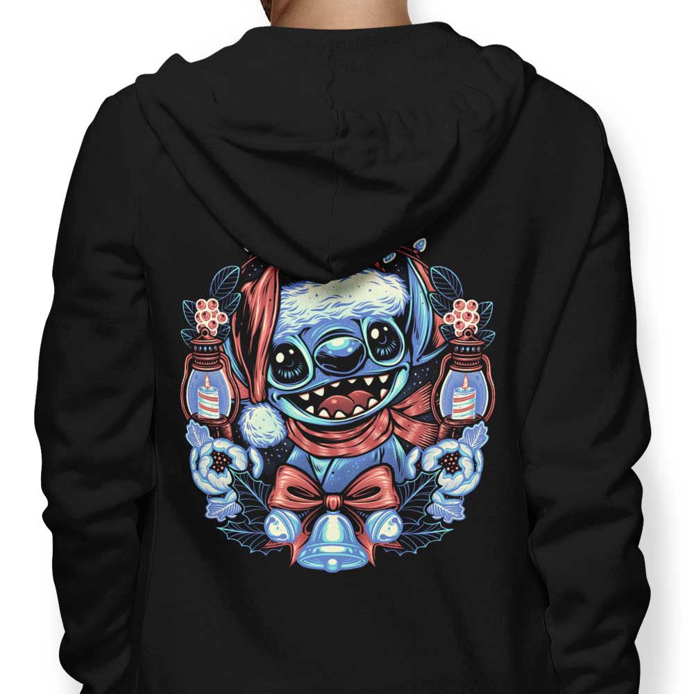 Christmas Alien - Adult & Kids T-Shirts, Sweatshirts & Hoodies apparel design preview 1