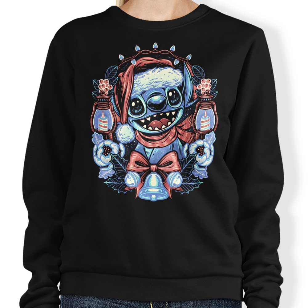 Christmas Alien - Adult & Kids T-Shirts, Sweatshirts & Hoodies apparel design preview 1