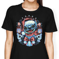 Christmas Alien Women's Apparel - Adult & Kids T-Shirts, Sweatshirts & Hoodies apparel design preview 1