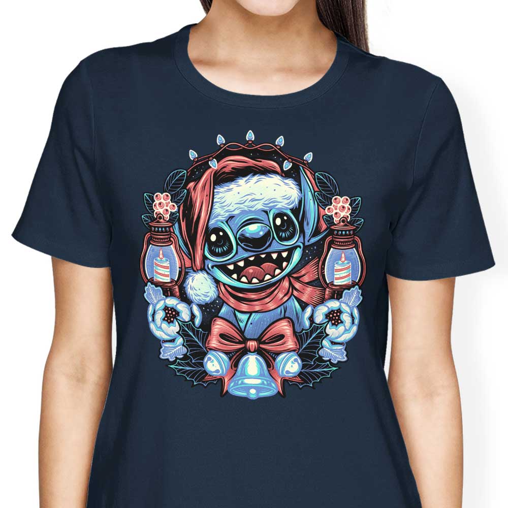 Christmas Alien Women's Apparel - Adult & Kids T-Shirts, Sweatshirts & Hoodies apparel design preview 2