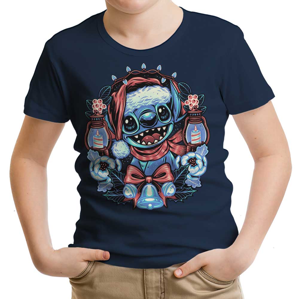 Christmas Alien Youth Apparel - Adult & Kids T-Shirts, Sweatshirts & Hoodies apparel design preview 2