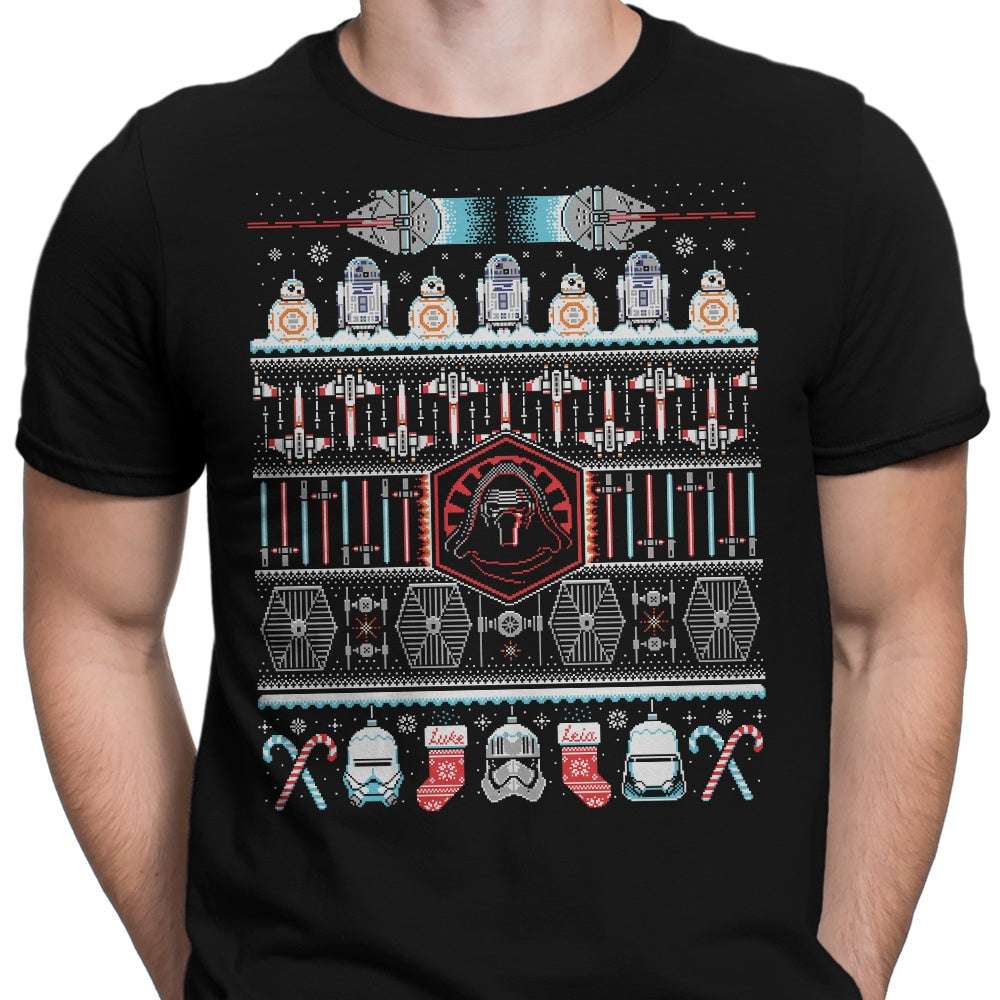 Christmas Awakens Men's Apparel - Adult & Kids T-Shirts, Sweatshirts & Hoodies apparel design preview 2