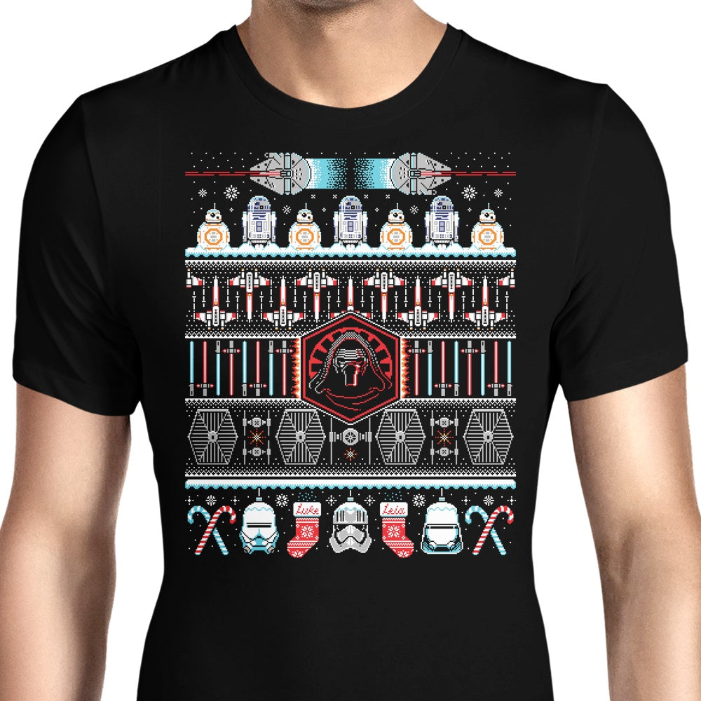 Christmas Awakens Men's Apparel - Adult & Kids T-Shirts, Sweatshirts & Hoodies apparel design preview 1