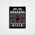 Christmas Awakens Poster - Adult & Kids T-Shirts, Sweatshirts & Hoodies apparel design preview 1