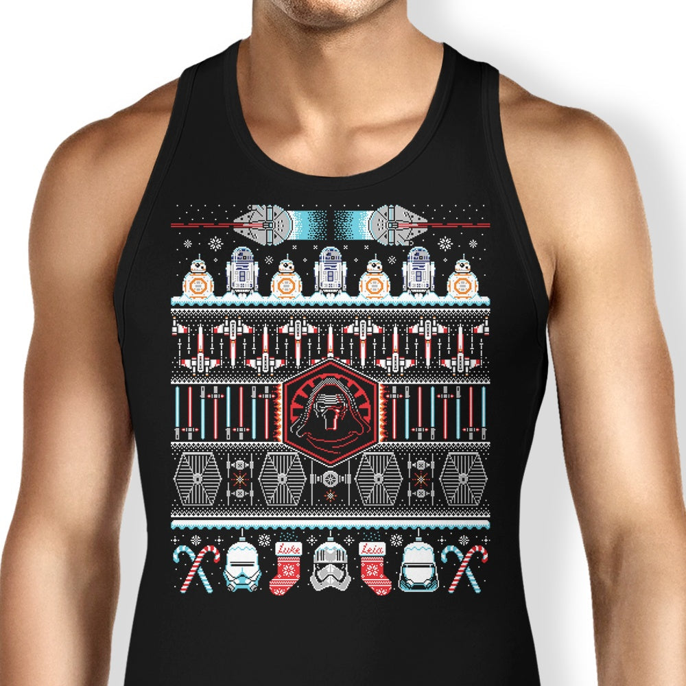 Christmas Awakens Tank Top - Adult & Kids T-Shirts, Sweatshirts & Hoodies apparel design preview 1