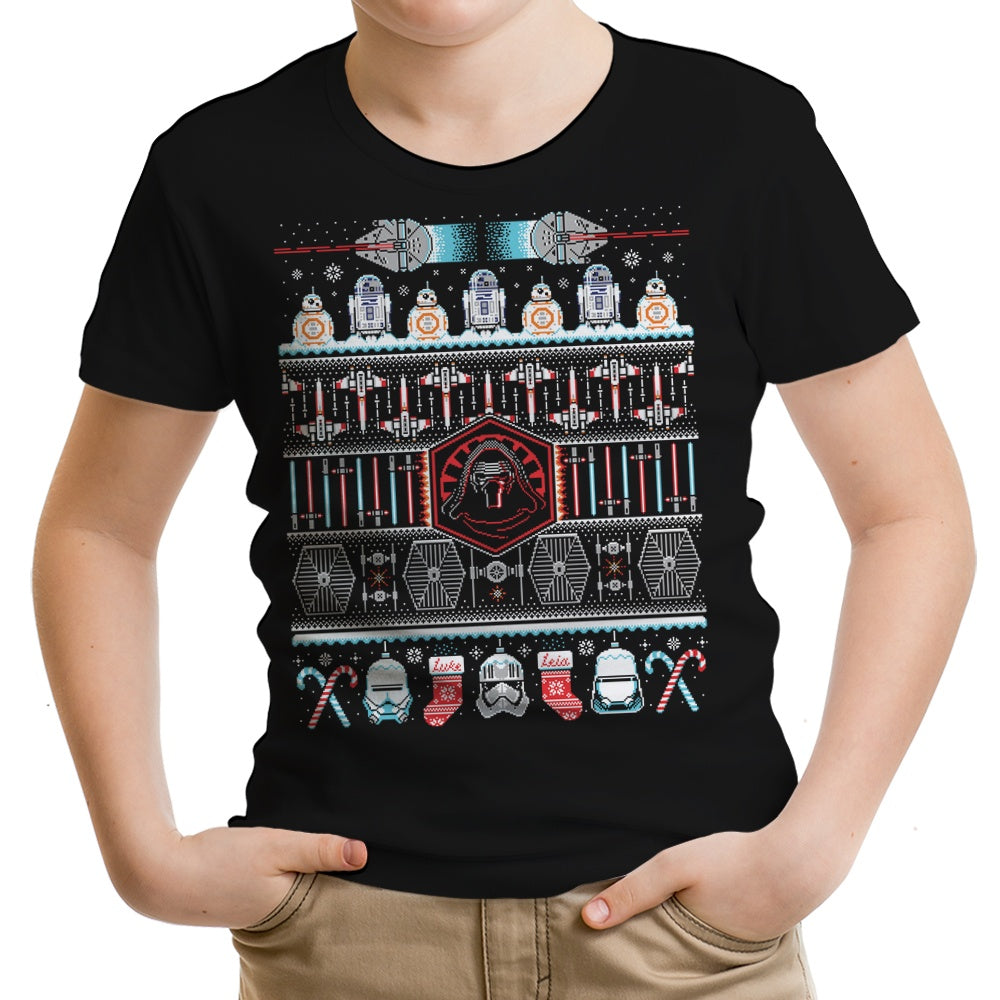 Christmas Awakens Youth Apparel - Adult & Kids T-Shirts, Sweatshirts & Hoodies apparel design preview 1