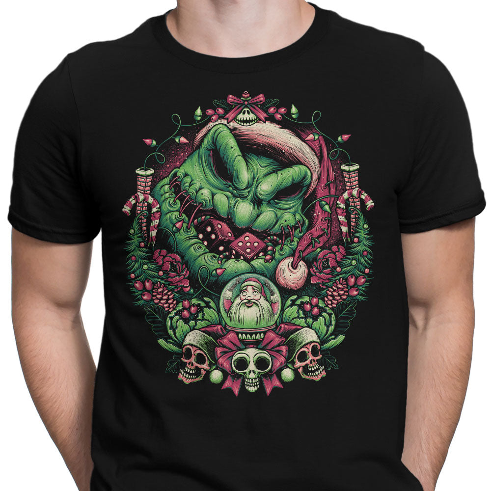 Christmas Boogeyman - Adult & Kids T-Shirts, Sweatshirts & Hoodies apparel design preview 2