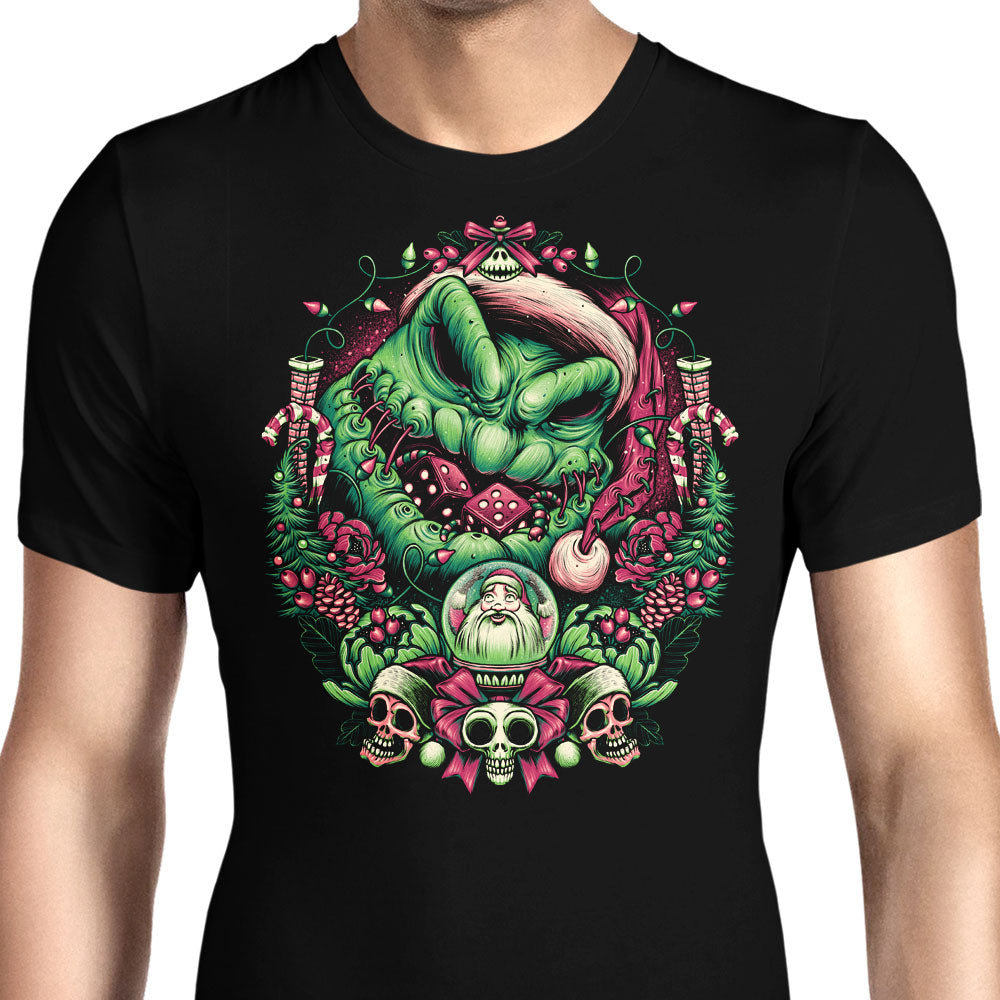 Christmas Boogeyman Men's Apparel - Adult & Kids T-Shirts, Sweatshirts & Hoodies apparel design preview 1