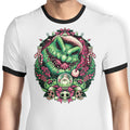 Christmas Boogeyman Ringer - Adult & Kids T-Shirts, Sweatshirts & Hoodies apparel design preview 1