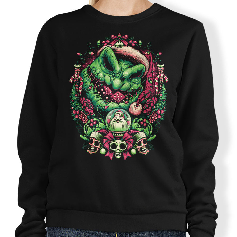 Christmas Boogeyman - Adult & Kids T-Shirts, Sweatshirts & Hoodies apparel design preview 1
