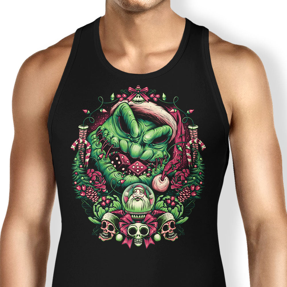 Christmas Boogeyman Tank Top - Adult & Kids T-Shirts, Sweatshirts & Hoodies apparel design preview 1