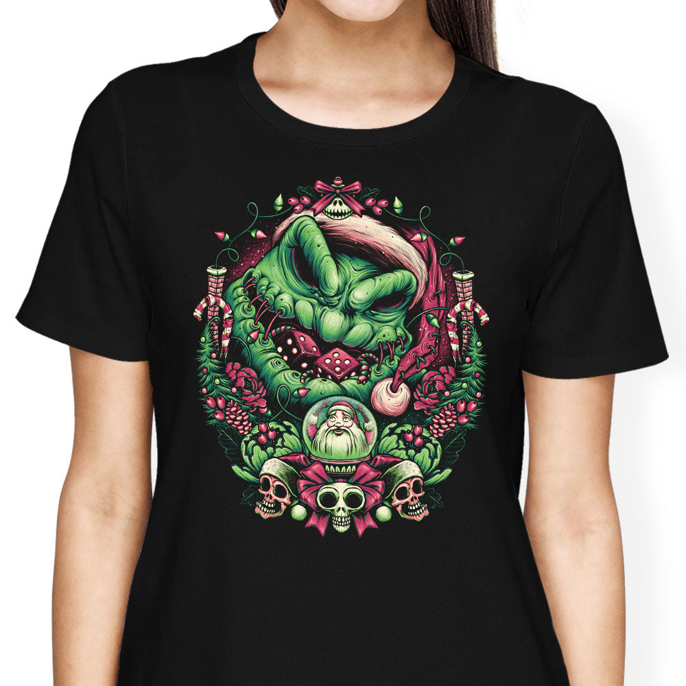 Christmas Boogeyman Women's Apparel - Adult & Kids T-Shirts, Sweatshirts & Hoodies apparel design preview 2