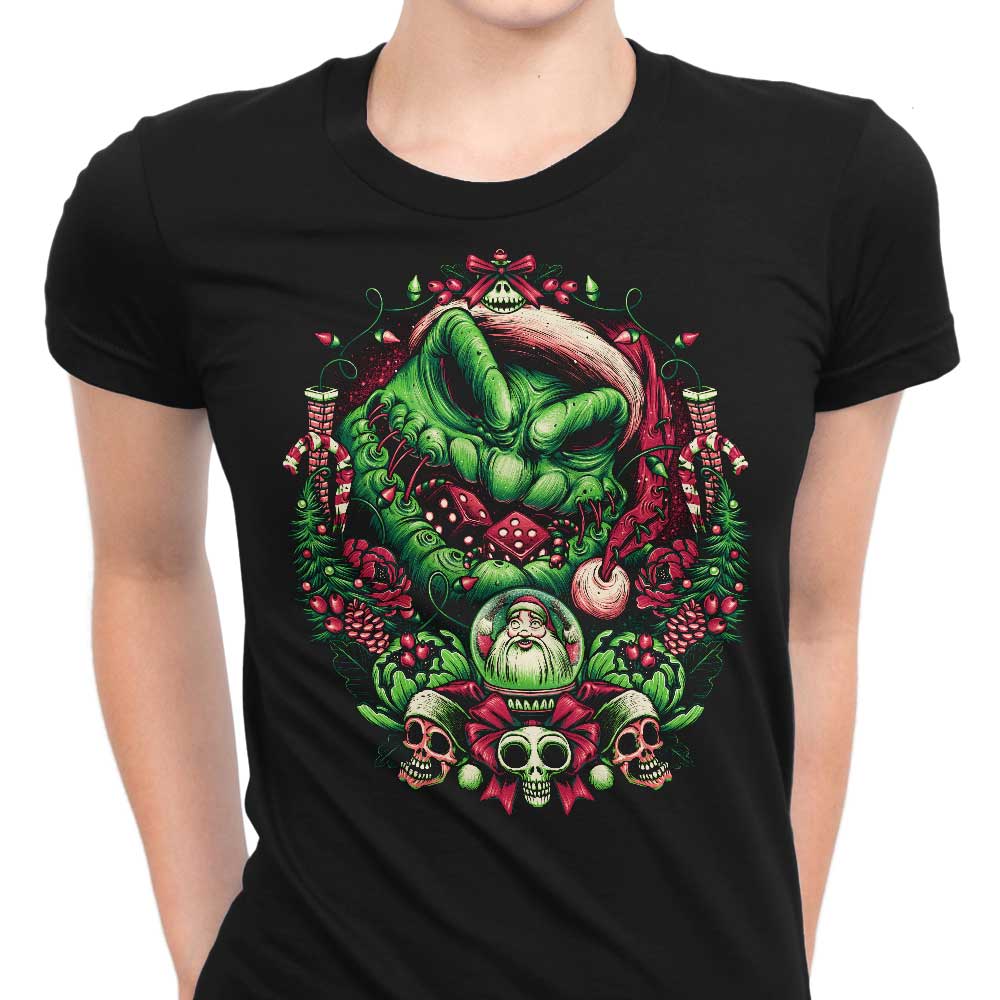 Christmas Boogeyman Women's Apparel - Adult & Kids T-Shirts, Sweatshirts & Hoodies apparel design preview 1