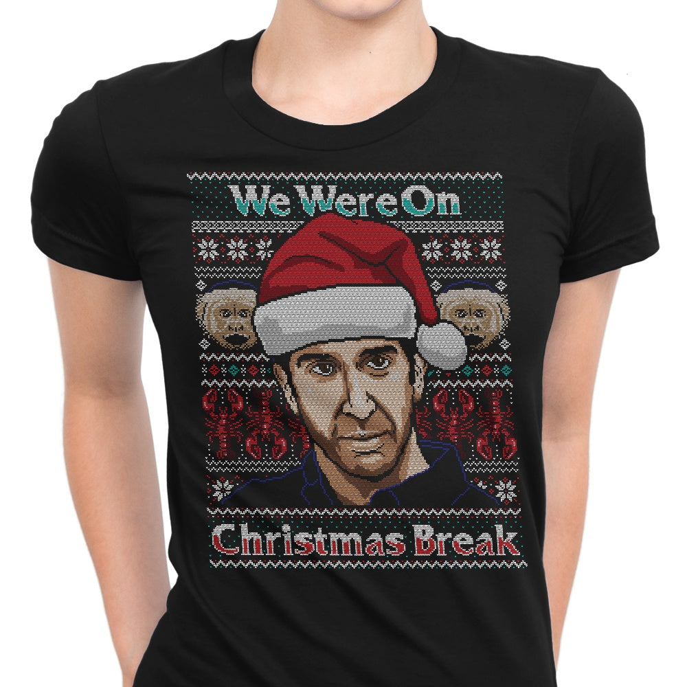 Christmas Break Women's Apparel - Adult & Kids T-Shirts, Sweatshirts & Hoodies apparel design preview 1