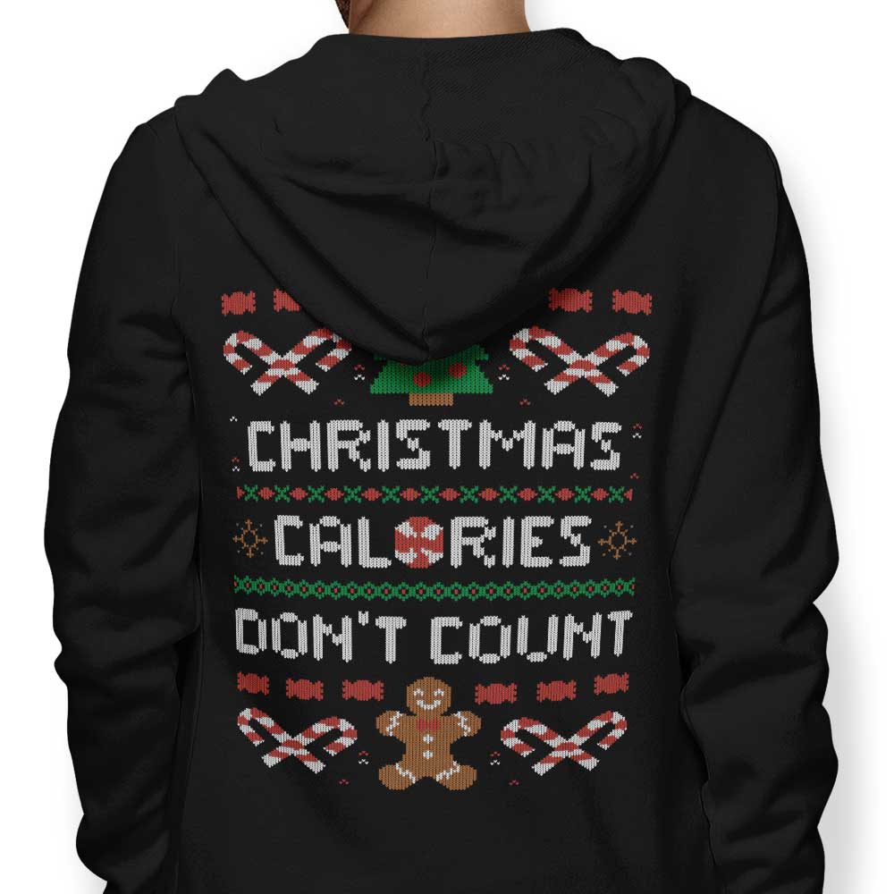 Christmas Calories Don't Count - Adult & Kids T-Shirts, Sweatshirts & Hoodies apparel design preview 1