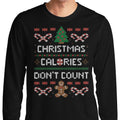 Christmas Calories Don't Count - Adult & Kids T-Shirts, Sweatshirts & Hoodies apparel design preview 1