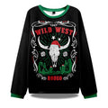 Christmas Cow Skull Ugly Christmas Sweater product image