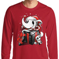 Christmas Ghost Dog - Adult & Kids T-Shirts, Sweatshirts & Hoodies apparel design preview 1