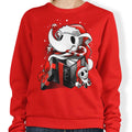 Christmas Ghost Dog - Adult & Kids T-Shirts, Sweatshirts & Hoodies apparel design preview 1