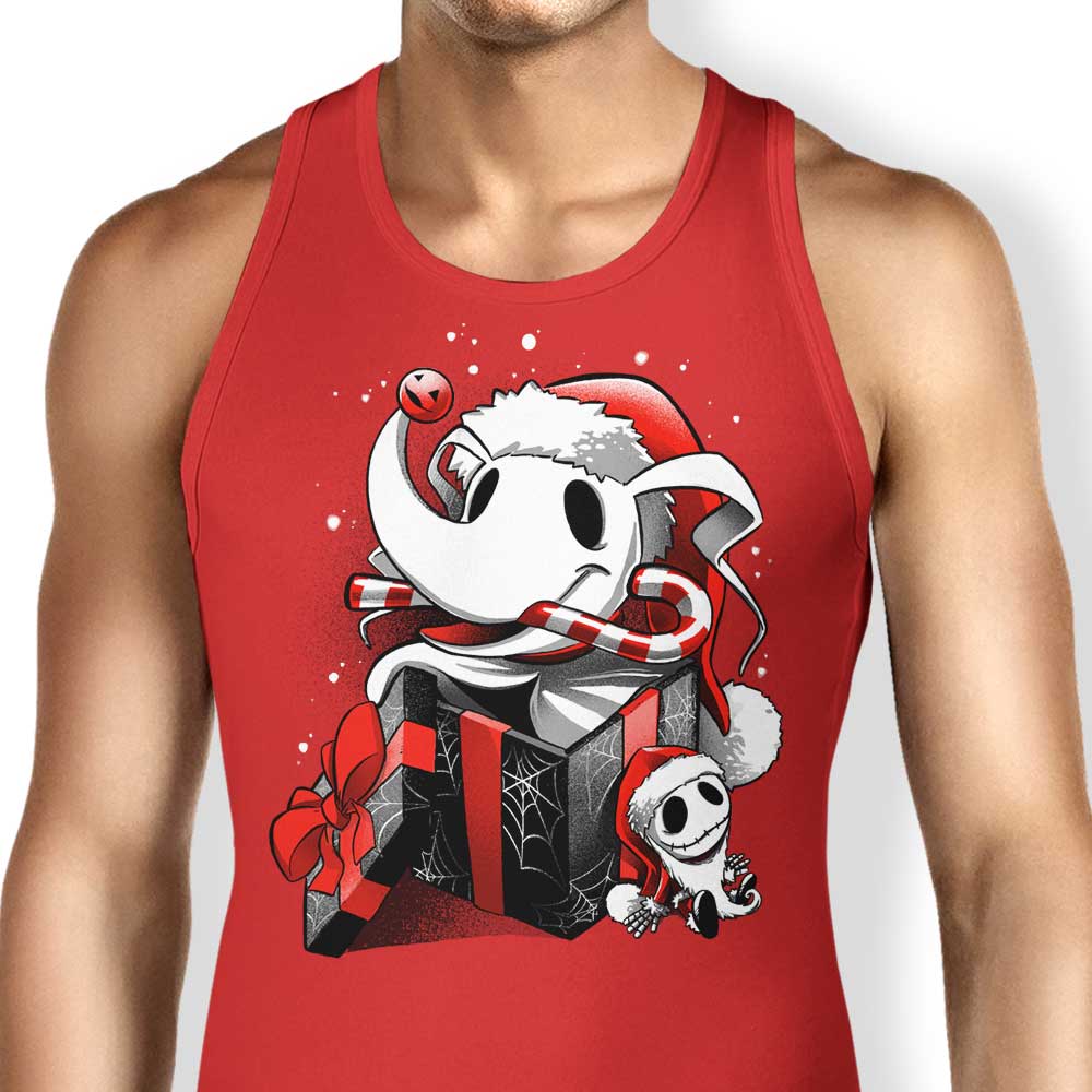 Christmas Ghost Dog Tank Top - Adult & Kids T-Shirts, Sweatshirts & Hoodies apparel design preview 1