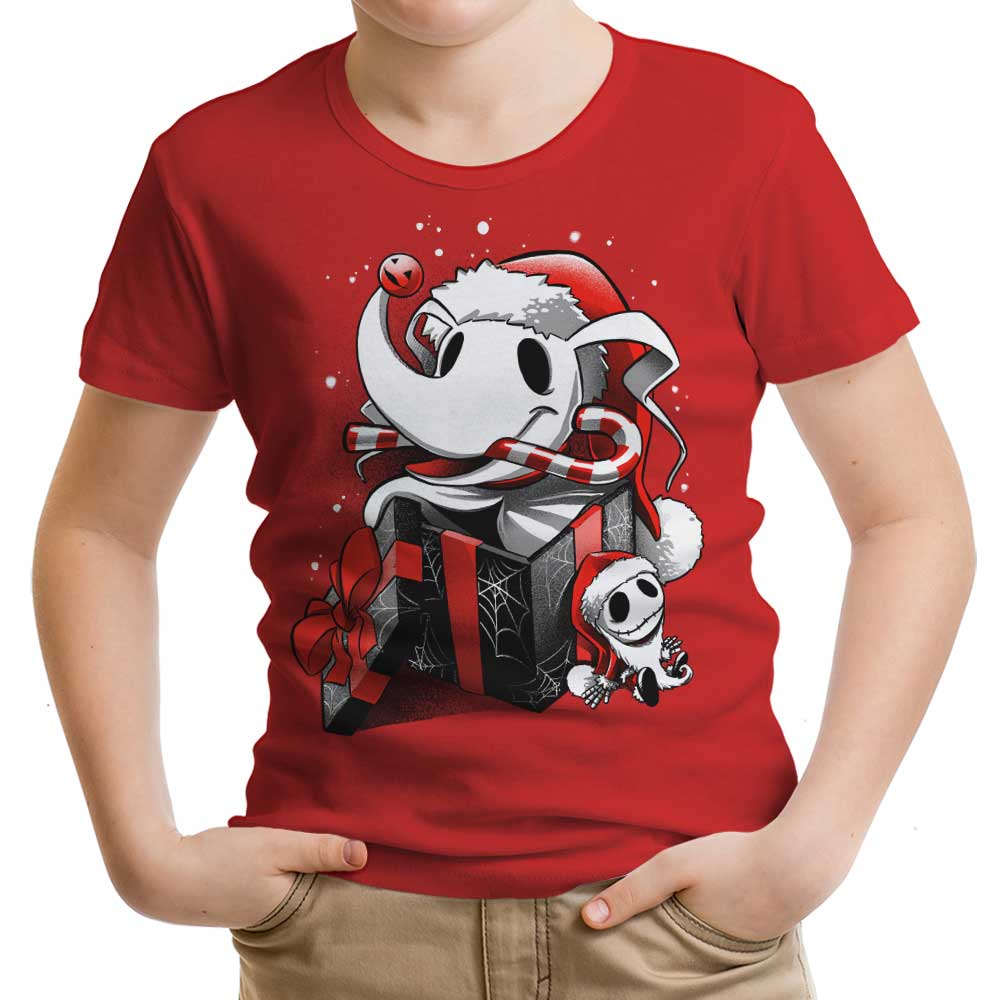 Christmas Ghost Dog Youth Apparel - Adult & Kids T-Shirts, Sweatshirts & Hoodies apparel design preview 1