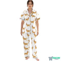 Christmas Golden Retriever Satin Pajama Set product image 2