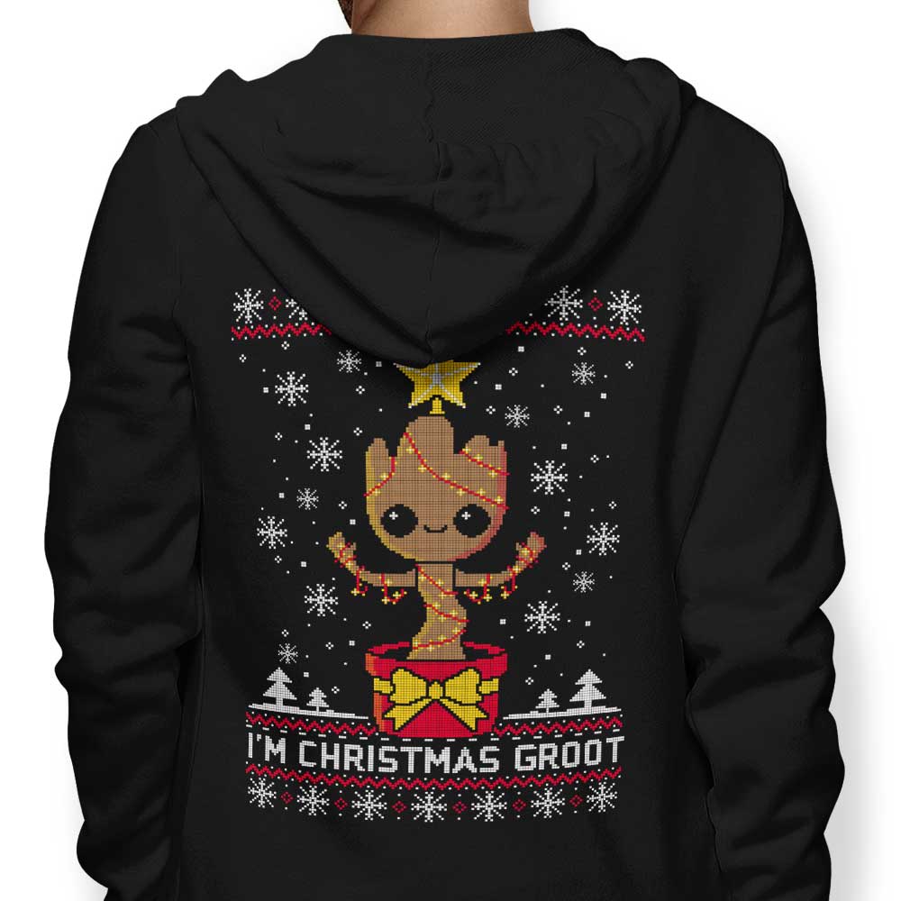 Christmas Groot - Adult & Kids T-Shirts, Sweatshirts & Hoodies apparel design preview 1
