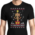 Christmas Groot Men's Apparel - Adult & Kids T-Shirts, Sweatshirts & Hoodies apparel design preview 1