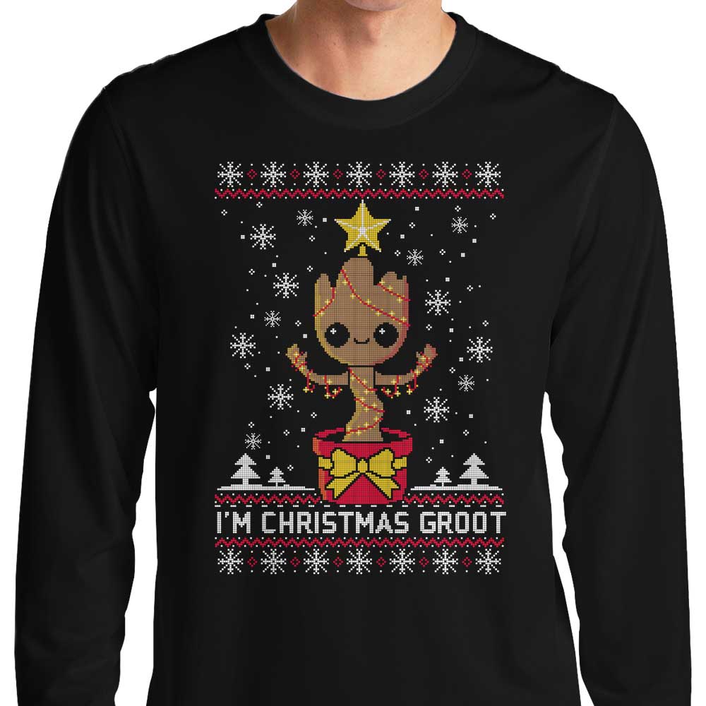 Christmas Groot - Adult & Kids T-Shirts, Sweatshirts & Hoodies apparel design preview 1
