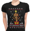 Christmas Groot Women's Apparel - Adult & Kids T-Shirts, Sweatshirts & Hoodies apparel design preview 1
