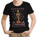 Christmas Groot Youth Apparel - Adult & Kids T-Shirts, Sweatshirts & Hoodies apparel design preview 1
