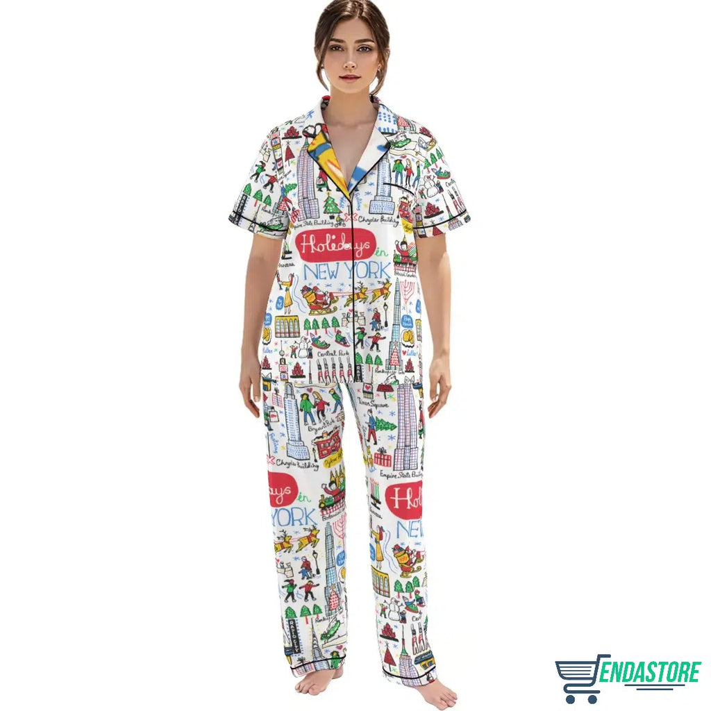 Christmas Holidays In New York Pajama Set product image 2