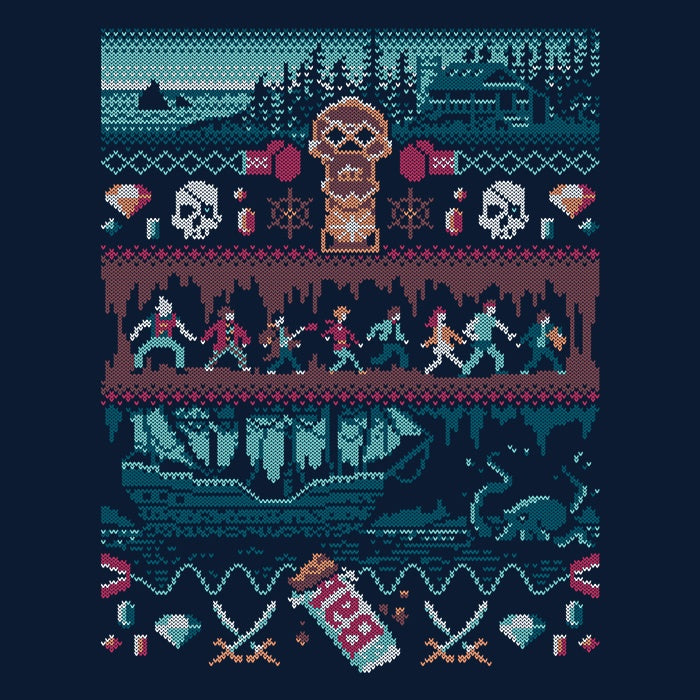 Christmas in the Goondocks Tank Top - Adult & Kids T-Shirts, Sweatshirts & Hoodies apparel design preview 2