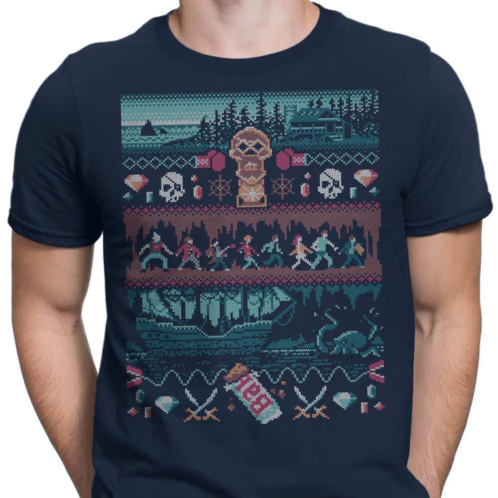 Christmas in the Goondocks Men's Apparel - Adult & Kids T-Shirts, Sweatshirts & Hoodies apparel design preview 2