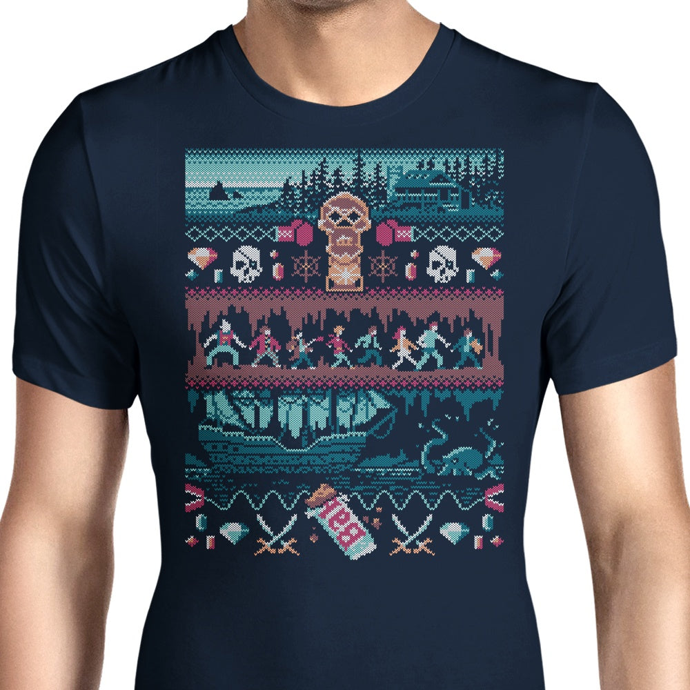 Christmas in the Goondocks Men's Apparel - Adult & Kids T-Shirts, Sweatshirts & Hoodies apparel design preview 1