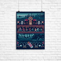 Christmas in the Goondocks Poster - Adult & Kids T-Shirts, Sweatshirts & Hoodies apparel design preview 1