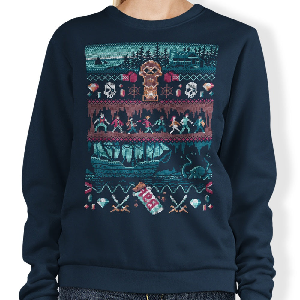 Christmas in the Goondocks - Adult & Kids T-Shirts, Sweatshirts & Hoodies apparel design preview 1
