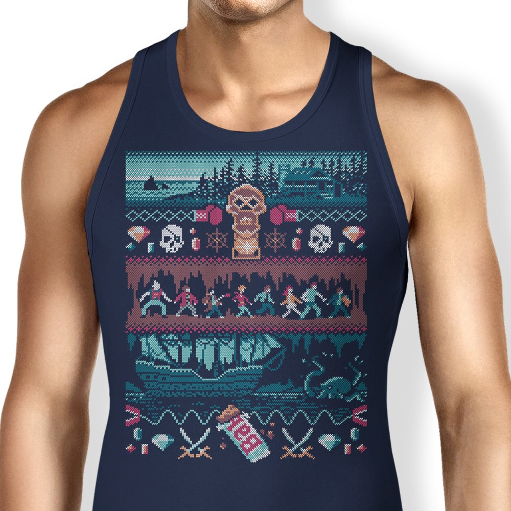 Christmas in the Goondocks Tank Top - Adult & Kids T-Shirts, Sweatshirts & Hoodies apparel design preview 1