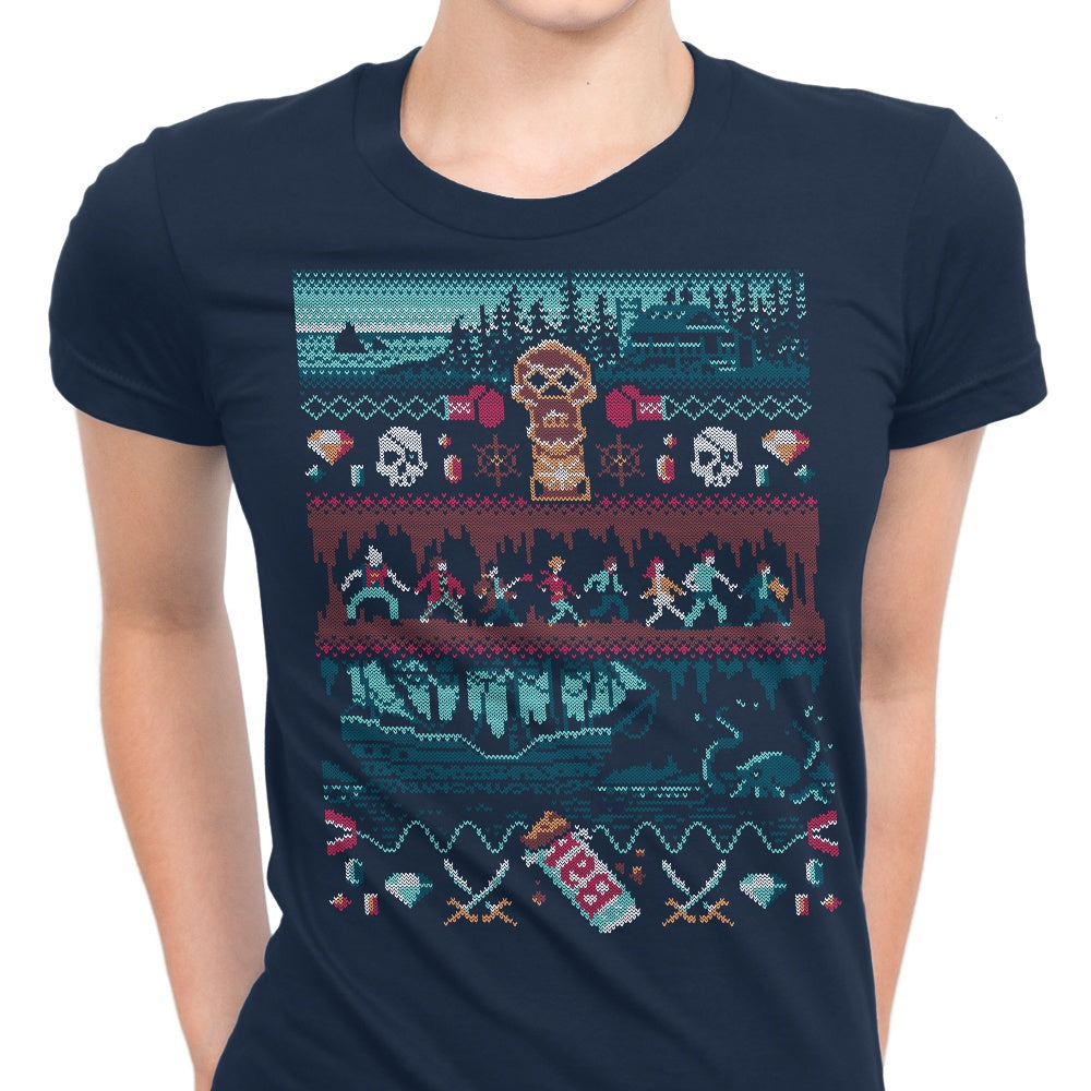 Christmas in the Goondocks Women's Apparel - Adult & Kids T-Shirts, Sweatshirts & Hoodies apparel design preview 1