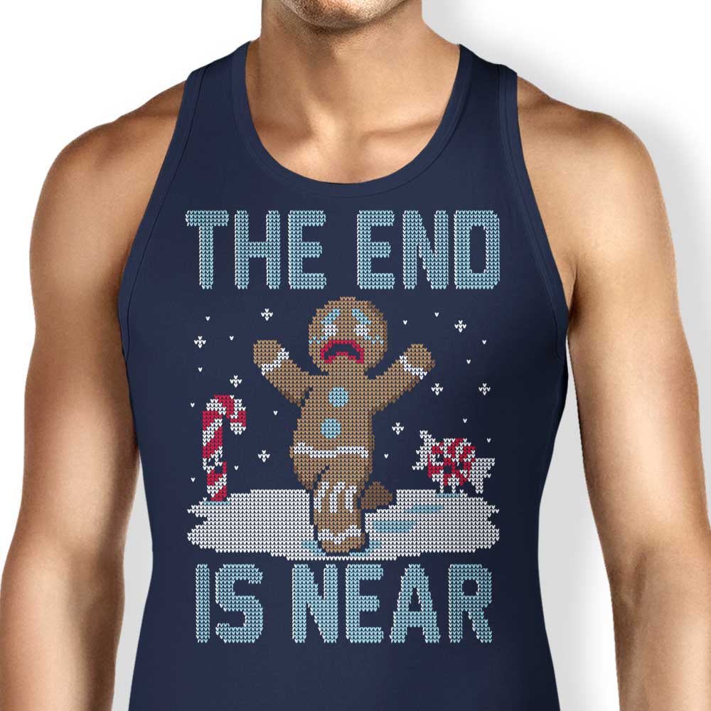 Christmas is Near Tank Top - Adult & Kids T-Shirts, Sweatshirts & Hoodies apparel design preview 1