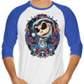 Christmas King 3/4 Sleeve Raglan - Adult & Kids T-Shirts, Sweatshirts & Hoodies apparel design preview 1