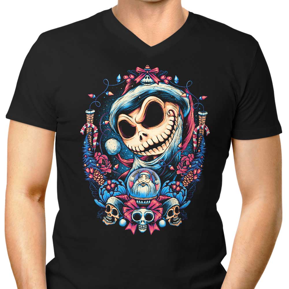 Christmas King Men's V-Neck - Adult & Kids T-Shirts, Sweatshirts & Hoodies apparel design preview 1