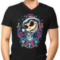 Christmas King Men's V-Neck - Adult & Kids T-Shirts, Sweatshirts & Hoodies apparel design preview 1