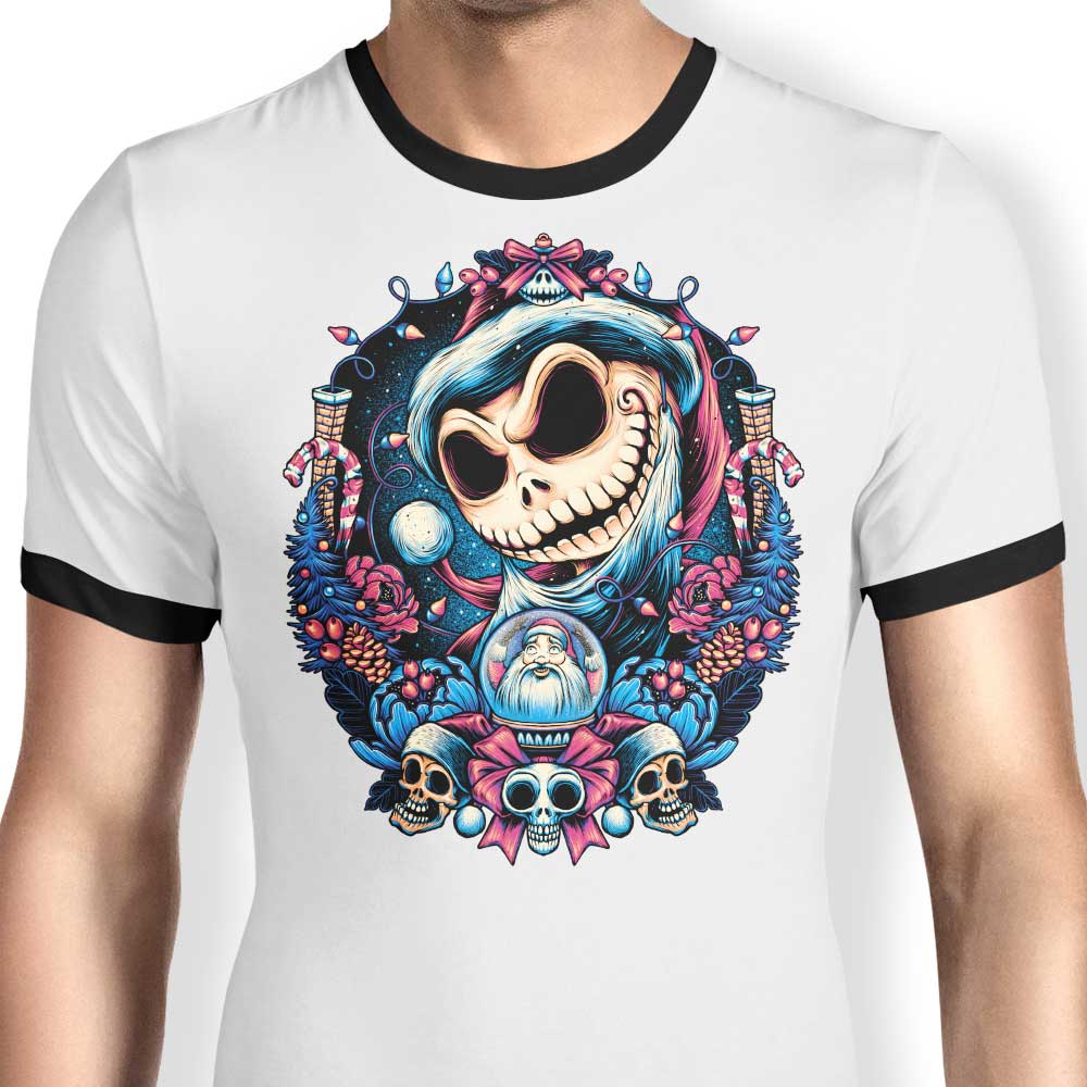 Christmas King Ringer - Adult & Kids T-Shirts, Sweatshirts & Hoodies apparel design preview 1