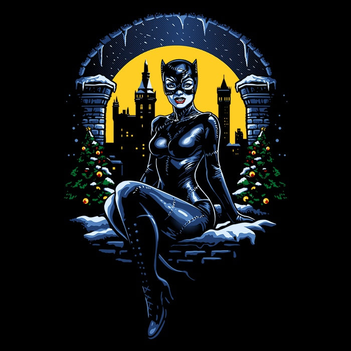 Christmas Kitty Men's Apparel - Adult & Kids T-Shirts, Sweatshirts & Hoodies apparel design preview 2