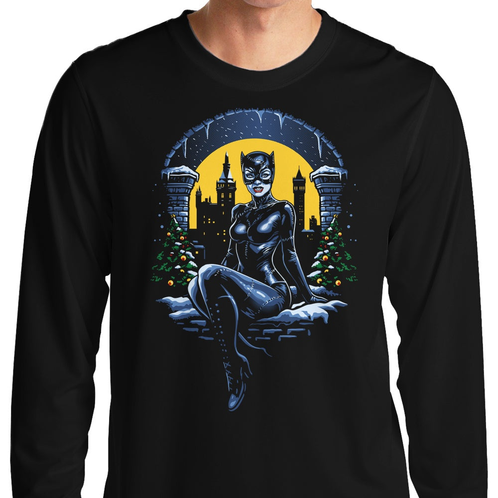 Christmas Kitty - Adult & Kids T-Shirts, Sweatshirts & Hoodies apparel design preview 1