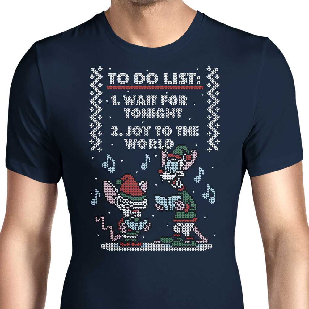 Christmas List Sweater Men's Apparel - Adult & Kids T-Shirts, Sweatshirts & Hoodies apparel design preview 1