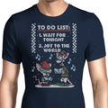 Christmas List Sweater Men's Apparel - Adult & Kids T-Shirts, Sweatshirts & Hoodies apparel design preview 1